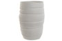 DKD Home Decor Jarrón de Cerámica Blanco 27x27x37 cm
