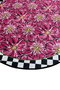 Mijölnir Djt Alfombrilla de Baño de Poliéster Antibacteriana Antideslizante Redonda 120 cm