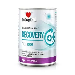 Disugual Diet Dog Recovery Pato 6 Latas de 400 gr Comida Húmeda para Perros
