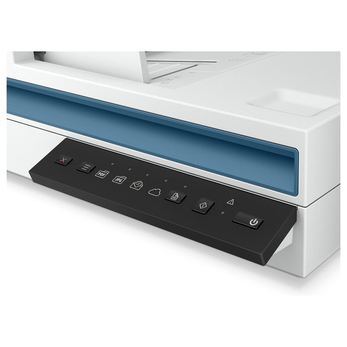 HP Scanjet Pro 2600 f1 Scanner Flatbed con ADF, 25 ppm, USB 2.0, Escaneo Dúplex a Color