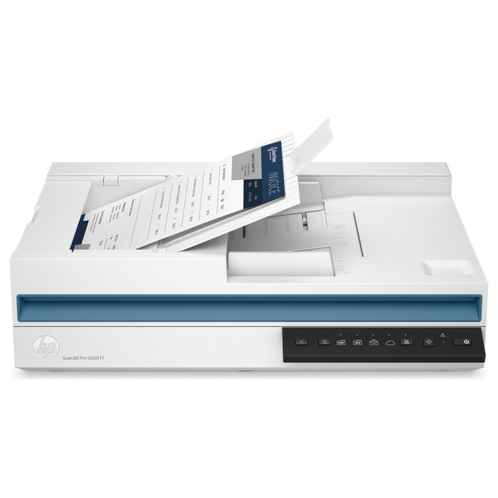 HP Scanjet Pro 2600 f1 Scanner Flatbed con ADF, 25 ppm, USB 2.0, Escaneo Dúplex a Color