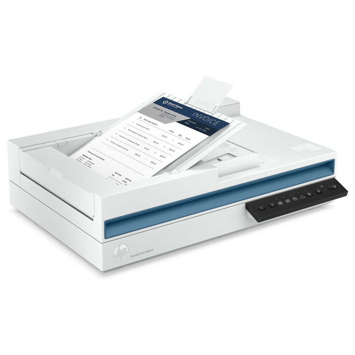 HP Scanjet Pro 2600 f1 Scanner Flatbed con ADF, 25 ppm, USB 2.0, Escaneo Dúplex a Color