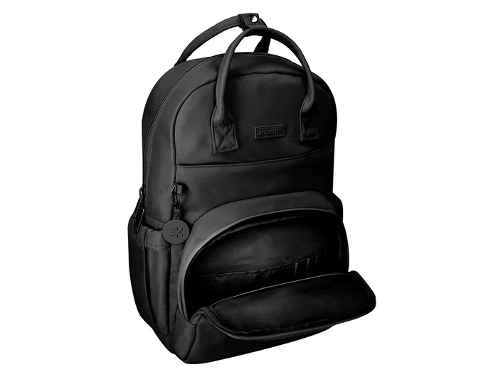 Antartik Mochila Glow bags con Acolchado para Portátil 15", Negro, 25L, 440x33x115mm
