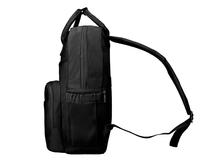 Antartik Mochila Glow bags con Acolchado para Portátil 15", Negro, 25L, 440x33x115mm