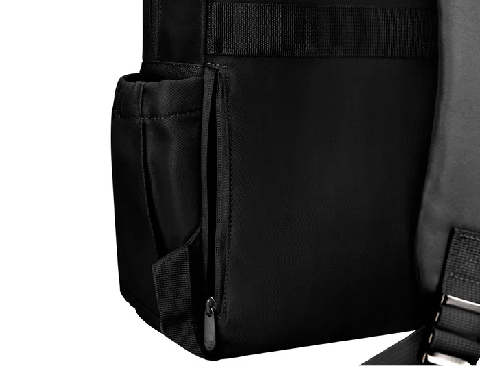 Antartik Mochila Glow bags con Acolchado para Portátil 15", Negro, 25L, 440x33x115mm