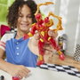 Hasbro MixMashers Iron Spider Deluxe, figura personalizable de 12 cm de Marvel