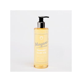 Morgan's Aceite de Masaje Corporal 250ml con Aceite de Germen de Trigo Orgánico, Aguacate, Argán, Jojoba, Camelia. Nutre y Calma la Piel con Aroma a Vainilla y Miel