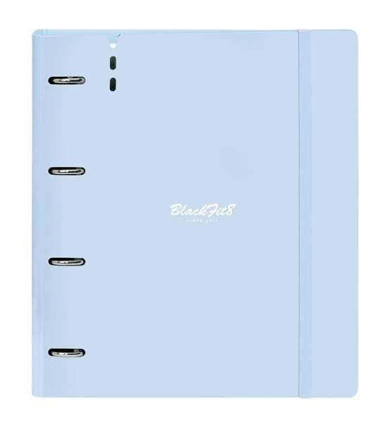 Blackfit8 Carpeblock PP Foam 4 Anillas 35mm Recambiable "Cool" Negro 27x32x4cm Blackfit8 Carpeblock PP Foam 4 Anillas 35mm Recambiable "Cool" Negro 27x32x4cm