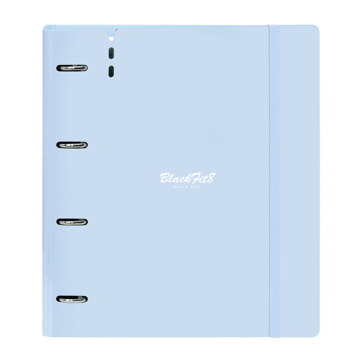 Safta Carpeta Blackfit8 Cool con Recambio, 4 Anillas de 35 mm, DIN A4
