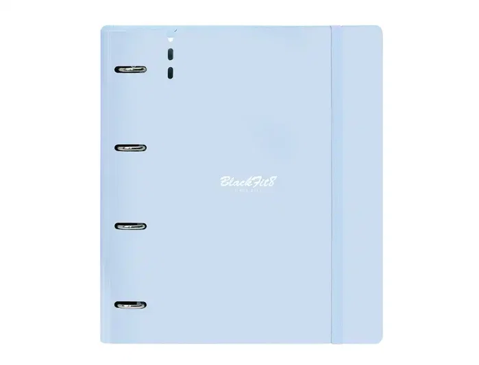 Safta Carpeta Blackfit8 Cool con Recambio, 4 Anillas de 35 mm, DIN A4