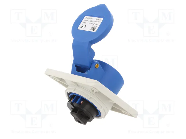PAWBOL Conector de alimentación AC hembra 16A 400VAC 3 pines