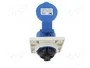 PAWBOL Conector de alimentación AC hembra 16A 400VAC 3 pines