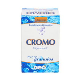 NEO Cromo Microgranulos 50 Capsulas - Contribuye a niveles normales de glucosa