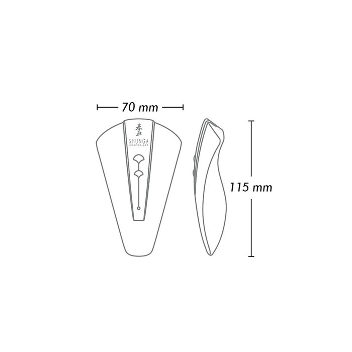 Vibrador Shunga Obi Negro