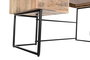 DKD Home Decor Escritorio Home Office Natural Negro 150 x 60 x 85 cm