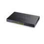 Zyxel XGS1935-28HP - Switch Gestionado L2+/L3 Gigabit Ethernet, 24 Puertos RJ-45, 4 Puertos SFP, Con PoE, Calidad de Servicio (QoS) e Inspección ARP