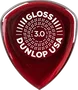 Dunlop Pack 12 Púas Flow Gloss 3.00 mm Ultex - Púas para Guitarra de Larga Duración con Control y Precisión