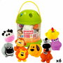 Set de Animales de Granja Winfun Plástico 6 x 5,5 x 5 cm (6 Unidades)