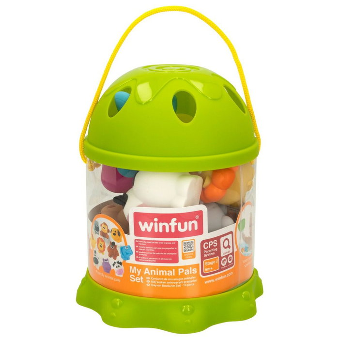 Set de Animales de Granja Winfun Plástico 6 x 5,5 x 5 cm (6 Unidades)