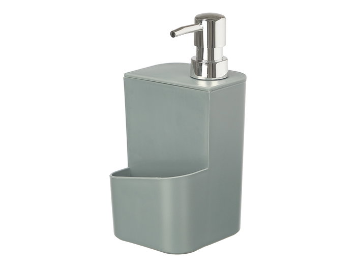 Kinvara Dispensador Soporte Esponja Gris 650 ml 9 x 20 x 9.5 cm (Set de 12)