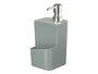 Kinvara Dispensador Soporte Esponja Gris 650 ml 9 x 20 x 9.5 cm (Set de 12)