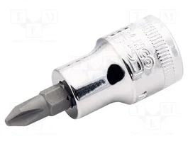 BAHCO Vaso Phillips-bit PH2 de 3/8 pulg. 47mm