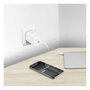 DICOTA Cargador de pared GaN 100W con 2 puertos USB Tipo C, Blanco