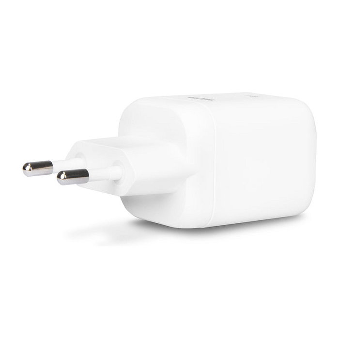 DICOTA Cargador de pared GaN 100W con 2 puertos USB Tipo C, Blanco DICOTA Cargador de pared GaN 100W con 2 puertos USB Tipo C, Blanco