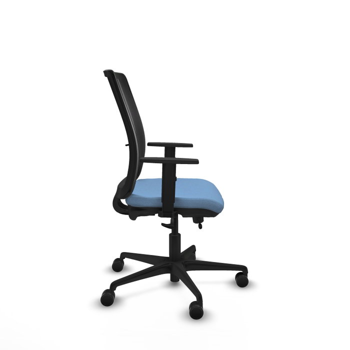 PIQUERAS Y CRESPO Silla de oficina Haches Azul Cielo con Mecanismo Sincro/Traslack PIQUERAS Y CRESPO Silla de oficina Haches Azul Cielo con Mecanismo Sincro/Traslack