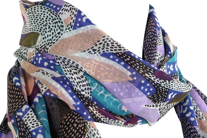 DKD Home Decor Foulard Hawai Mediterraneo Multicolor Naranja 0.2 x 180 x 110 cm (6 Unidades) DKD Home Decor Foulard Hawai Mediterraneo Multicolor Naranja 0.2 x 180 x 110 cm (6 Unidades)