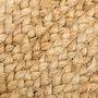 Ixia Alfombra Natural de Yute Decoración 120 x 120 x 1 cm