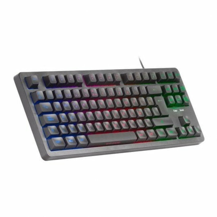 Mars Gaming MK023ES Teclado Gaming TKL H-Mech RED FRGB Negro