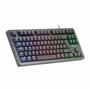 Mars Gaming MK023ES Teclado Gaming TKL H-Mech RED FRGB Negro