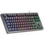 Mars Gaming Teclado español híbrido mecánico F-RGB MK023ES Negro Compacto Iluminación RGB