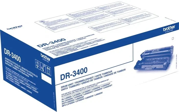 Brother DR-3400 Unidad de tambor Negro Brother DR-3400 Unidad de tambor Negro