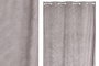 DKD Home Decor Cortina de Poliéster 140x260 cm Rosa Palo con 8 Anillas