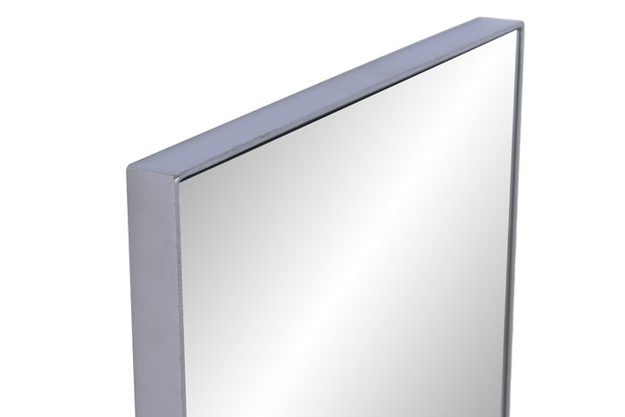 DKD Home Decor Espejo de Hierro Mate Plateado 70x200 cm DKD Home Decor Espejo de Hierro Mate Plateado 70x200 cm