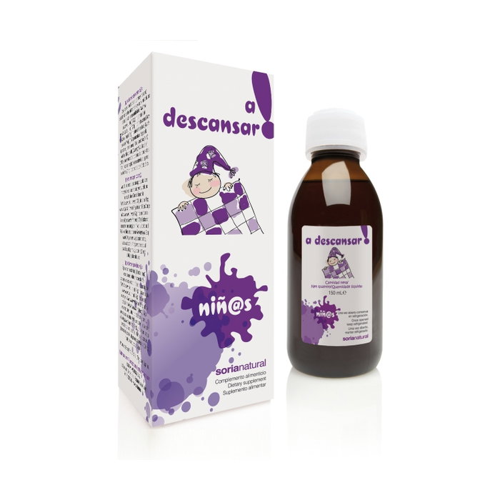 Soria Natural A Descansar Jarabe Infantil 150 ml - Complemento Alimenticio para el Sueño Saludable Soria Natural A Descansar Jarabe Infantil 150 ml - Complemento Alimenticio para el Sueño Saludable