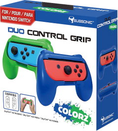 Subsonic Duo Control Grip Colorz Azul/Verde