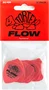 DUNLOP Púas Tortex Flow 0.50 mm - Pack de 12 púas para guitarra, verde lima estándar