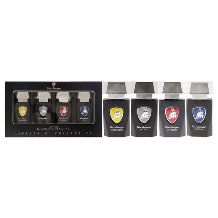 Tonino Lamborghini Lamborghini Lifestyle Collection Gift Set 4 x 15 ml