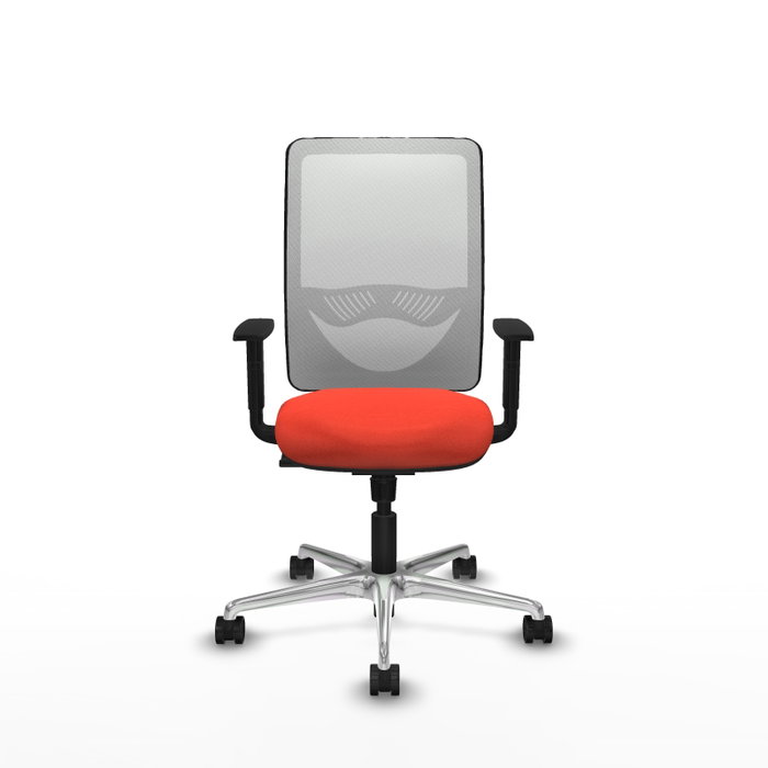 PIQUERAS Y CRESPO Silla de oficina Zulema Naranja oscuro y Blanco PIQUERAS Y CRESPO Silla de oficina Zulema Naranja oscuro y Blanco