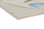DKD Home Decor Alfombra Infantil Multicolor Blanco Algodón y Poliéster 150 x 100 cm