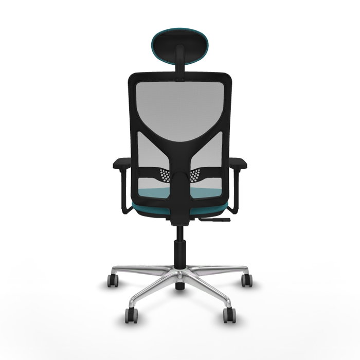 PIQUERAS Y CRESPO Silla de oficina Motilla Turquesa con mecanismo Sincro PIQUERAS Y CRESPO Silla de oficina Motilla Turquesa con mecanismo Sincro