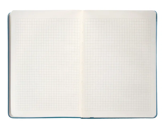 Antartik Cuaderno A5 Tapa Dura Hojas Cuadricula Azul Claro 100 Hojas 80 Gr FSC