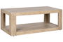 DKD Home Decor Mesa Centro Urban Natural Madera Maciza 120 x 58 x 45 cm