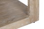 DKD Home Decor Mesa Centro Urban Natural Madera Maciza 120 x 58 x 45 cm