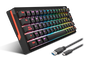 Krom Kreator Teclado Mecánico Gaming 60% Negro