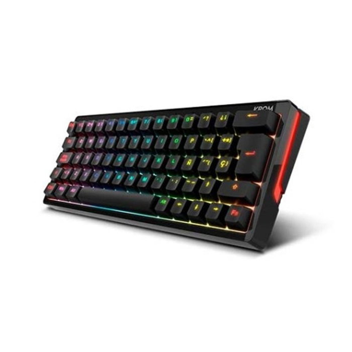 Krom Kreator Teclado Mecánico Gaming 60% RGB Negro Krom Kreator Teclado Mecánico Gaming 60% RGB Negro
