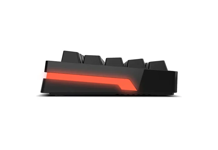 Krom Kreator Teclado Mecánico Gaming Español Formato 60% USB Negro con Retroiluminación RGB, Switches Lubricados y Hot Swap, Antighosting, Compatible con Windows, Mac y Android